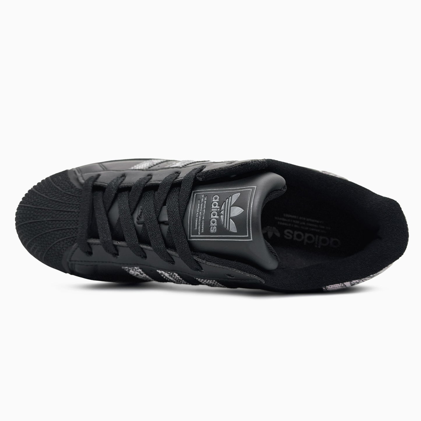 Adidas Superstar II Black Snakeskin