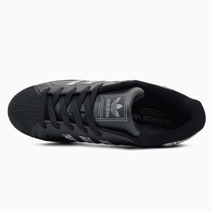 Adidas Superstar II Black Snakeskin