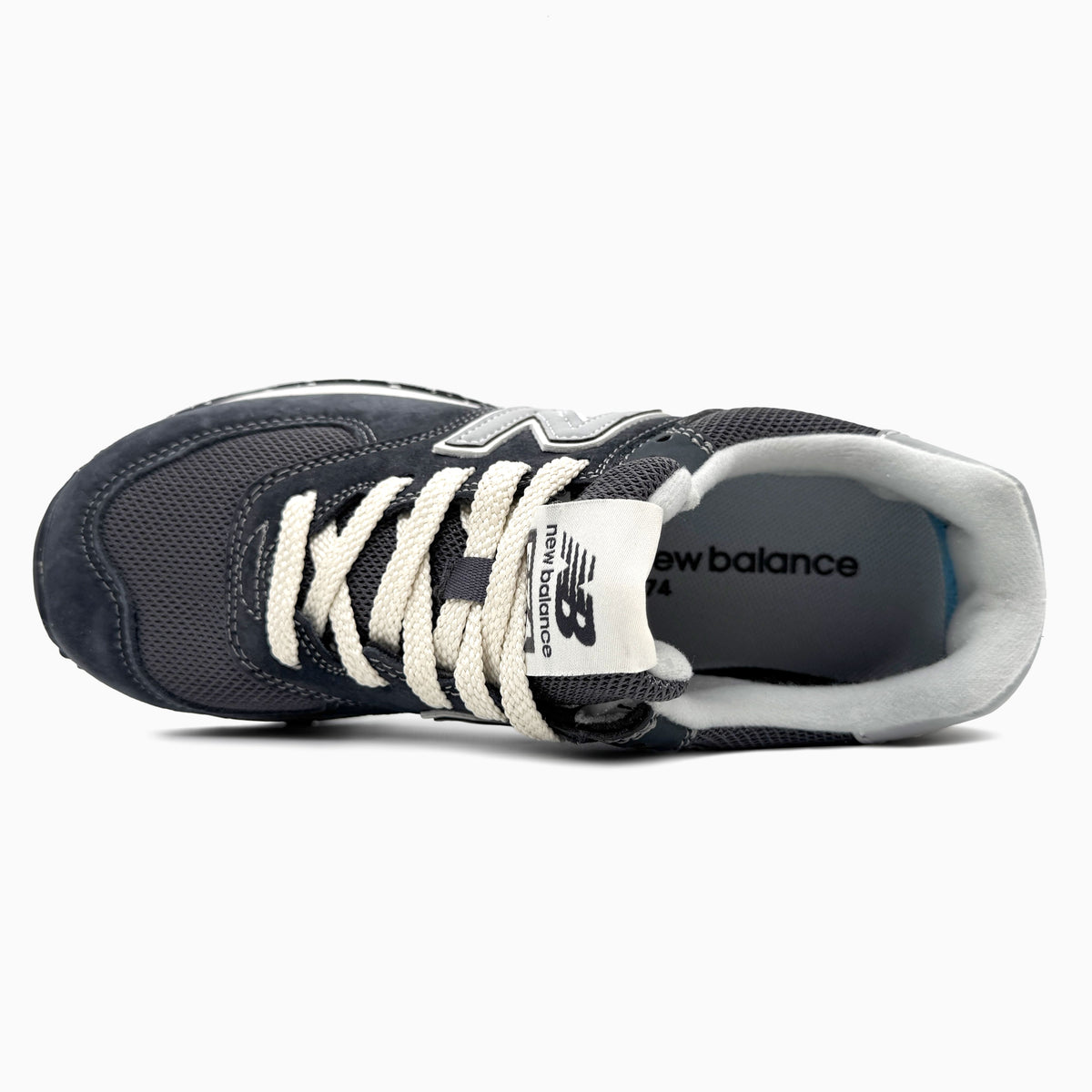 New Balance 574 Dark Grey Beige