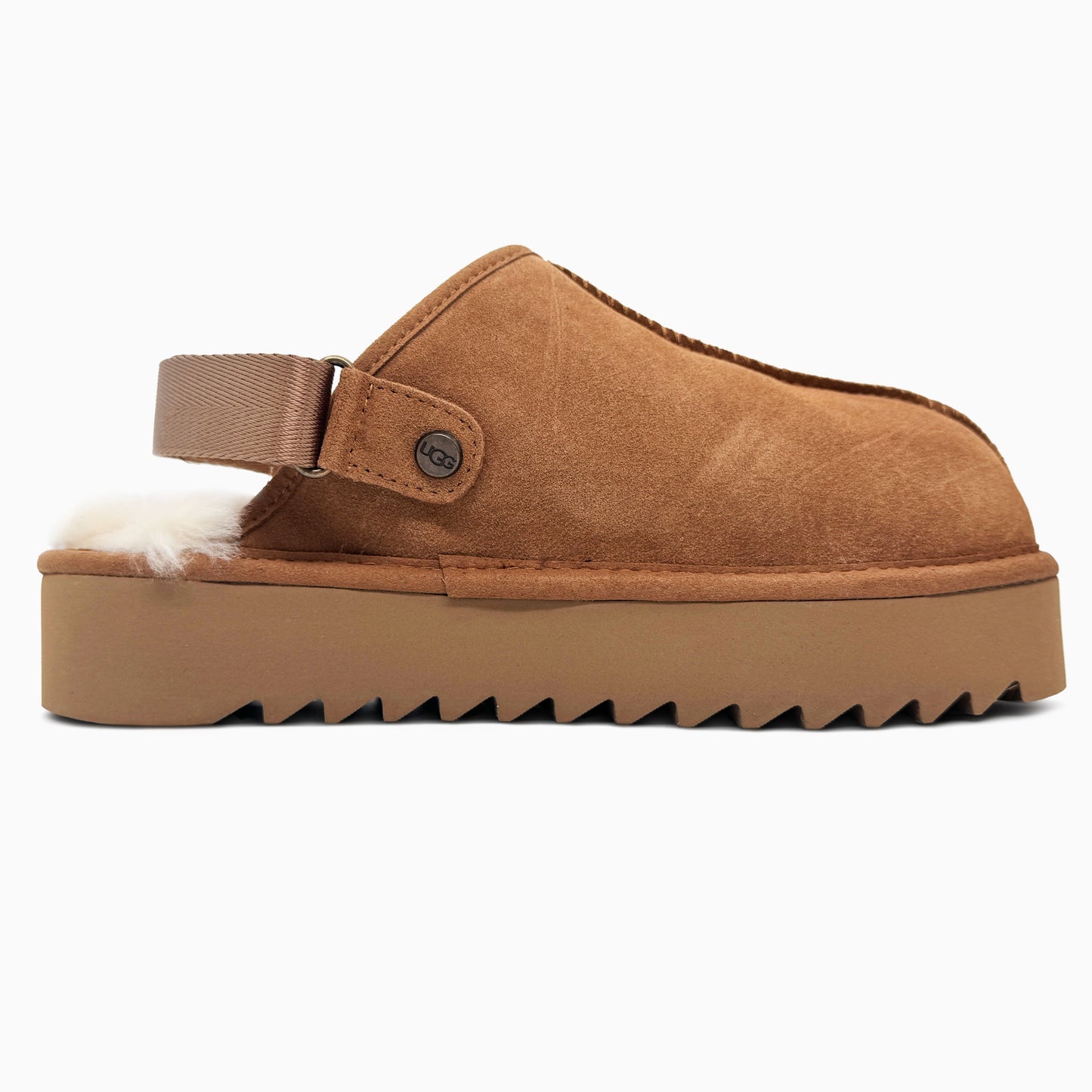 Ugg Lanah Clog Platform Chestnut