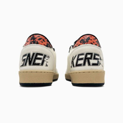 Golden Goose Ball Star White Nappa Black Star