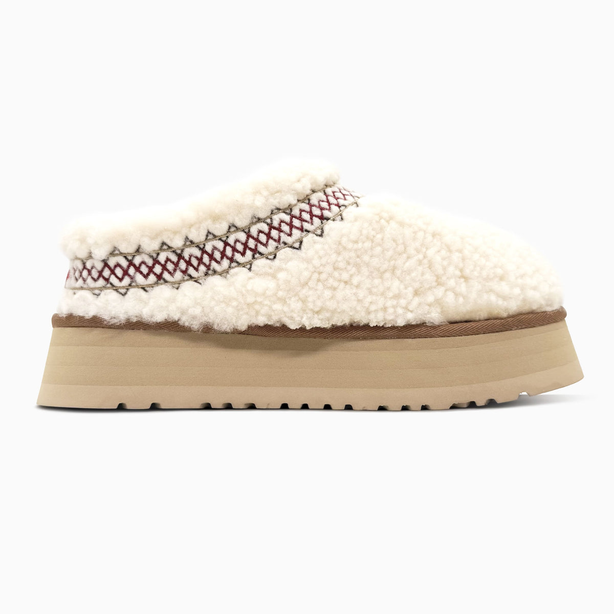 UGG Tasman Tazz Platform Heritage Braid Natural