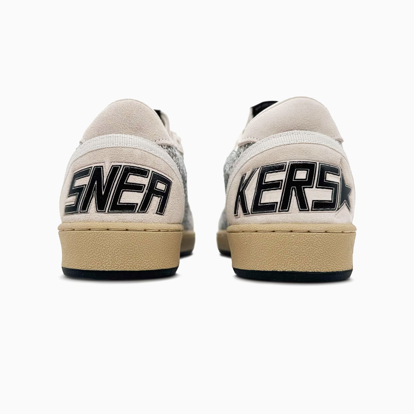 Golden Goose Ball Star Silver Glitter