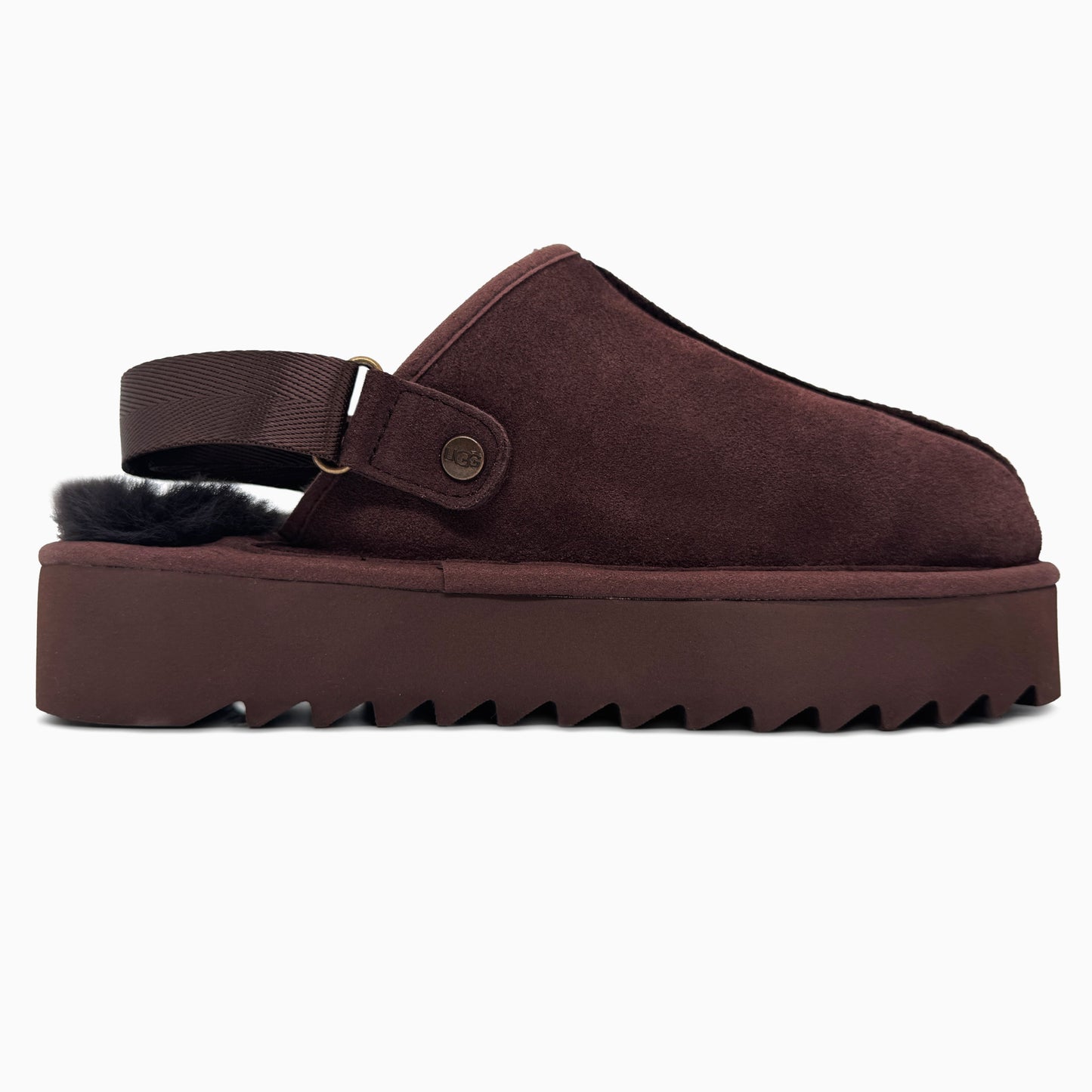Ugg Lanah Clog Platform Brown
