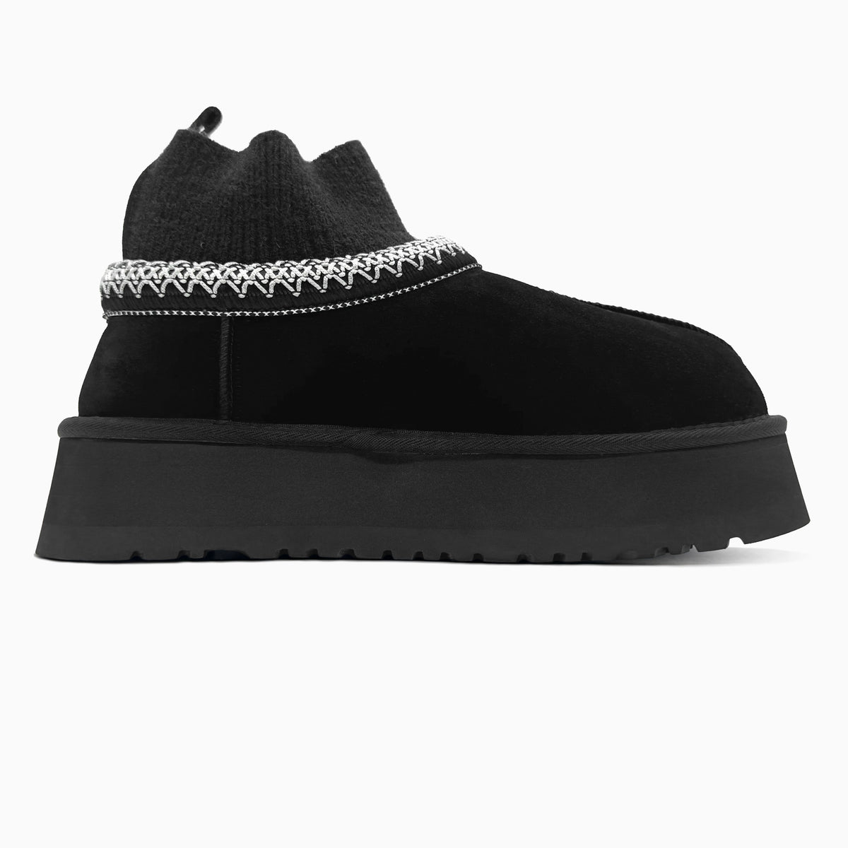 UGG Tasman Platform Sock Black