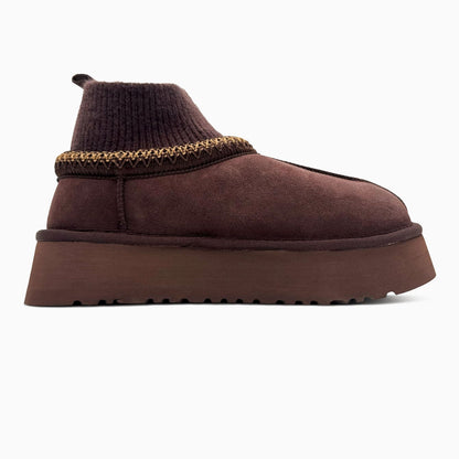UGG Tasman Platform Sock Brown