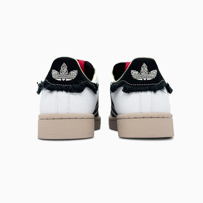 Adidas Superstar II Fringe White Beige Black