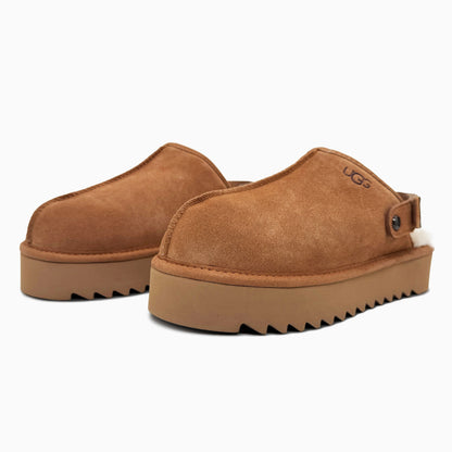 Ugg Lanah Clog Platform Chestnut
