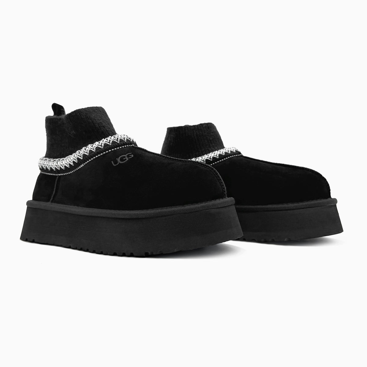 UGG Tasman Platform Sock Black