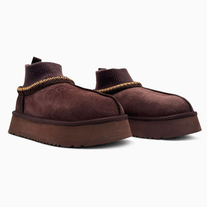 UGG Tasman Platform Sock Brown
