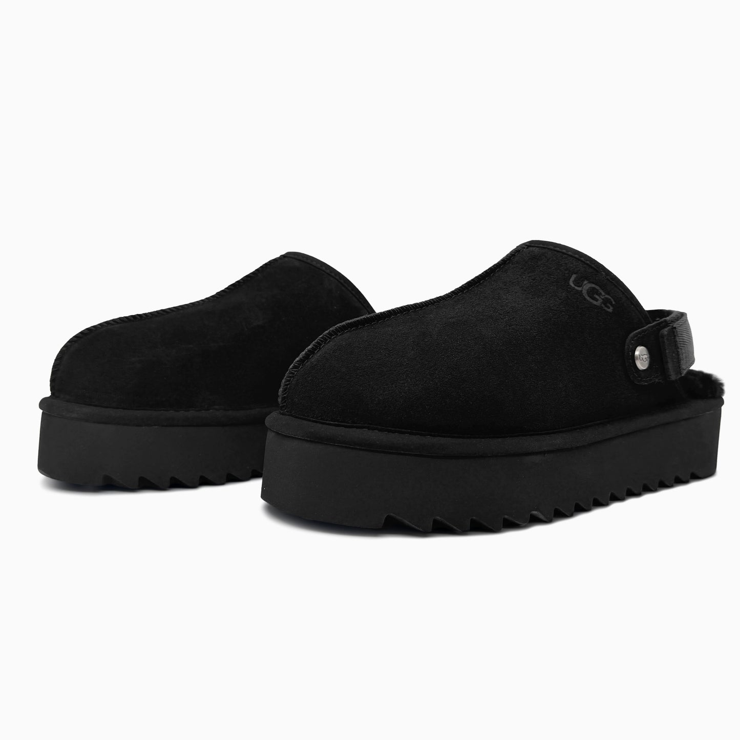 Ugg Lanah Clog Platform Black