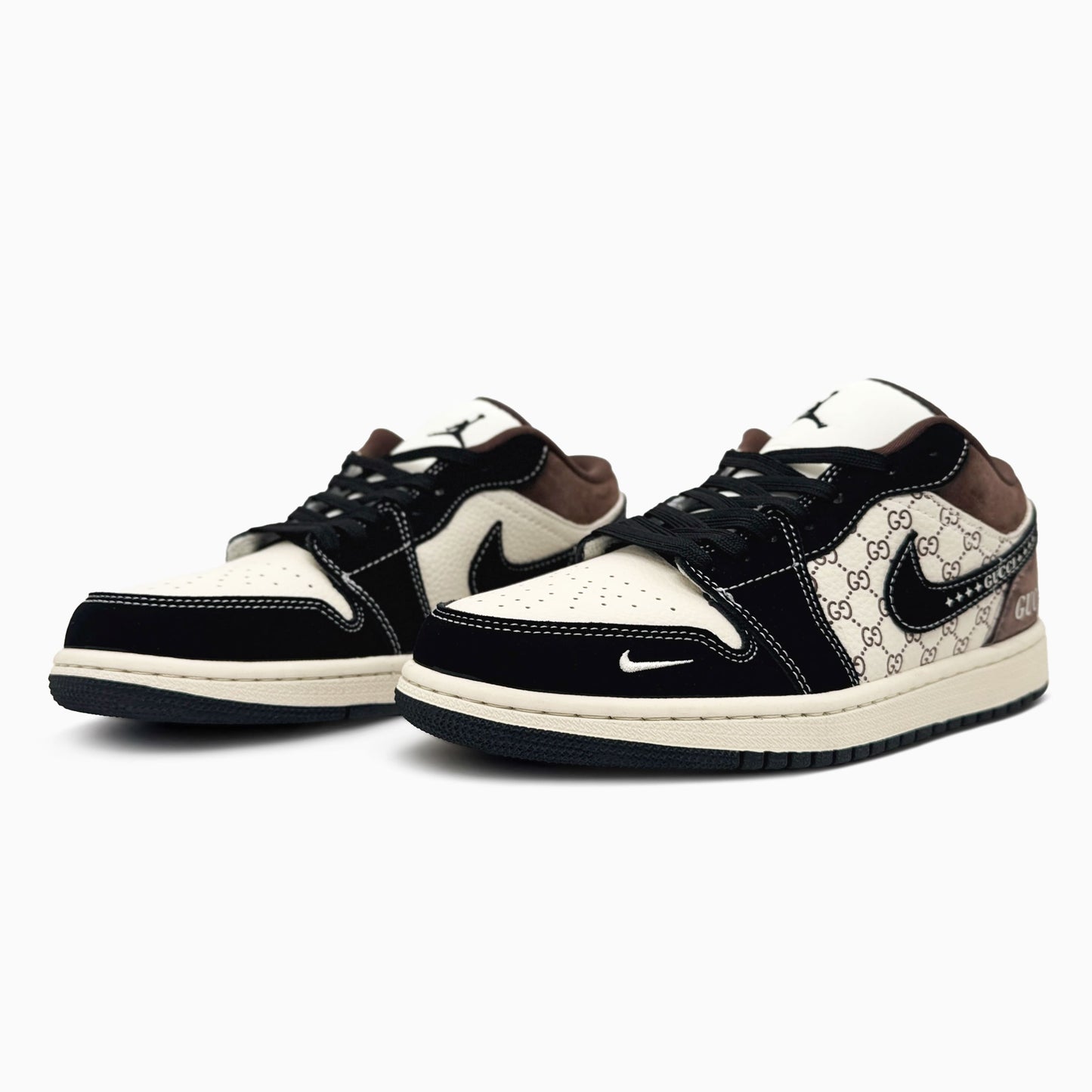 Nike Air Jordan 1 Low x Gucci Brown Beige