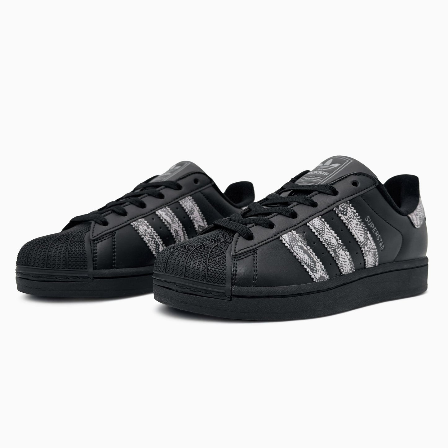 Adidas Superstar II Black Snakeskin