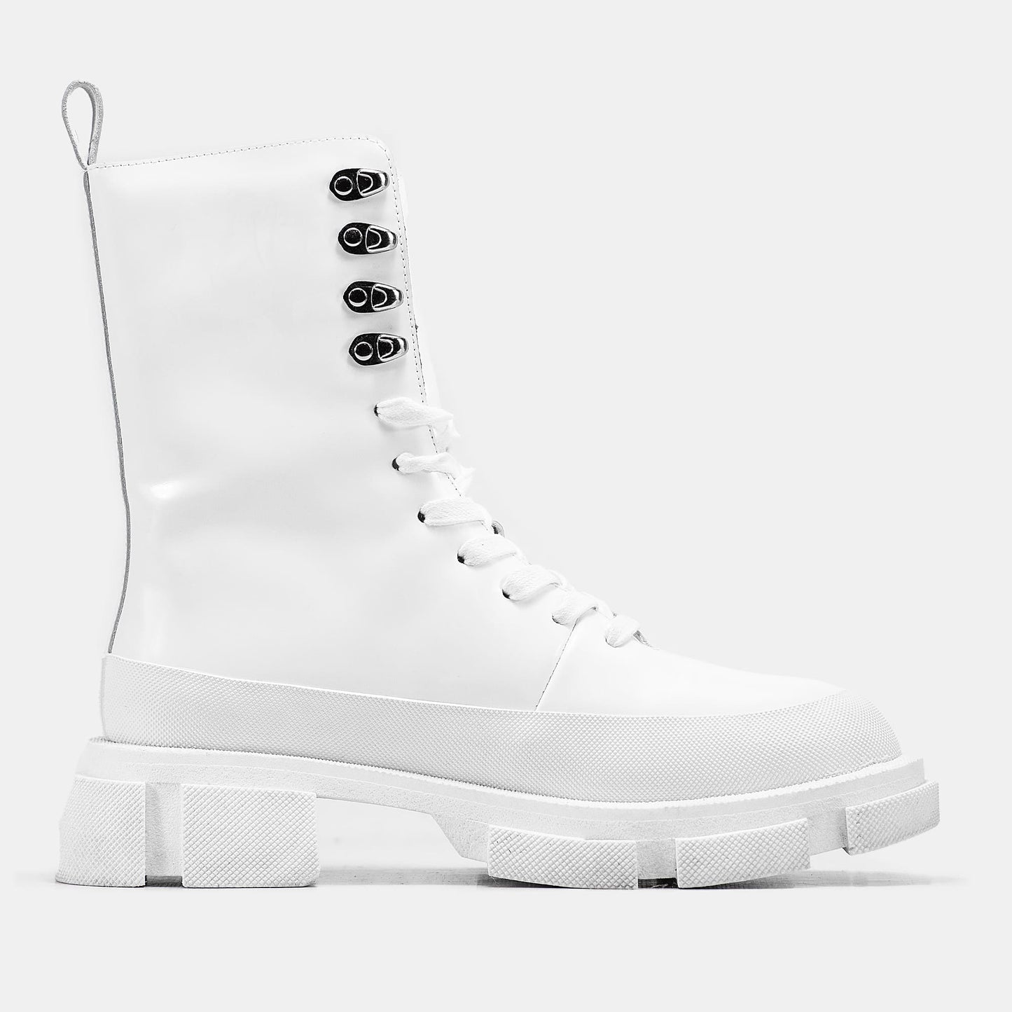 Both Gao High Boots White