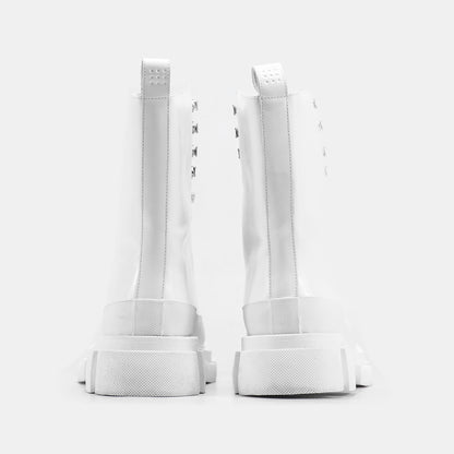 Both Gao High Boots White