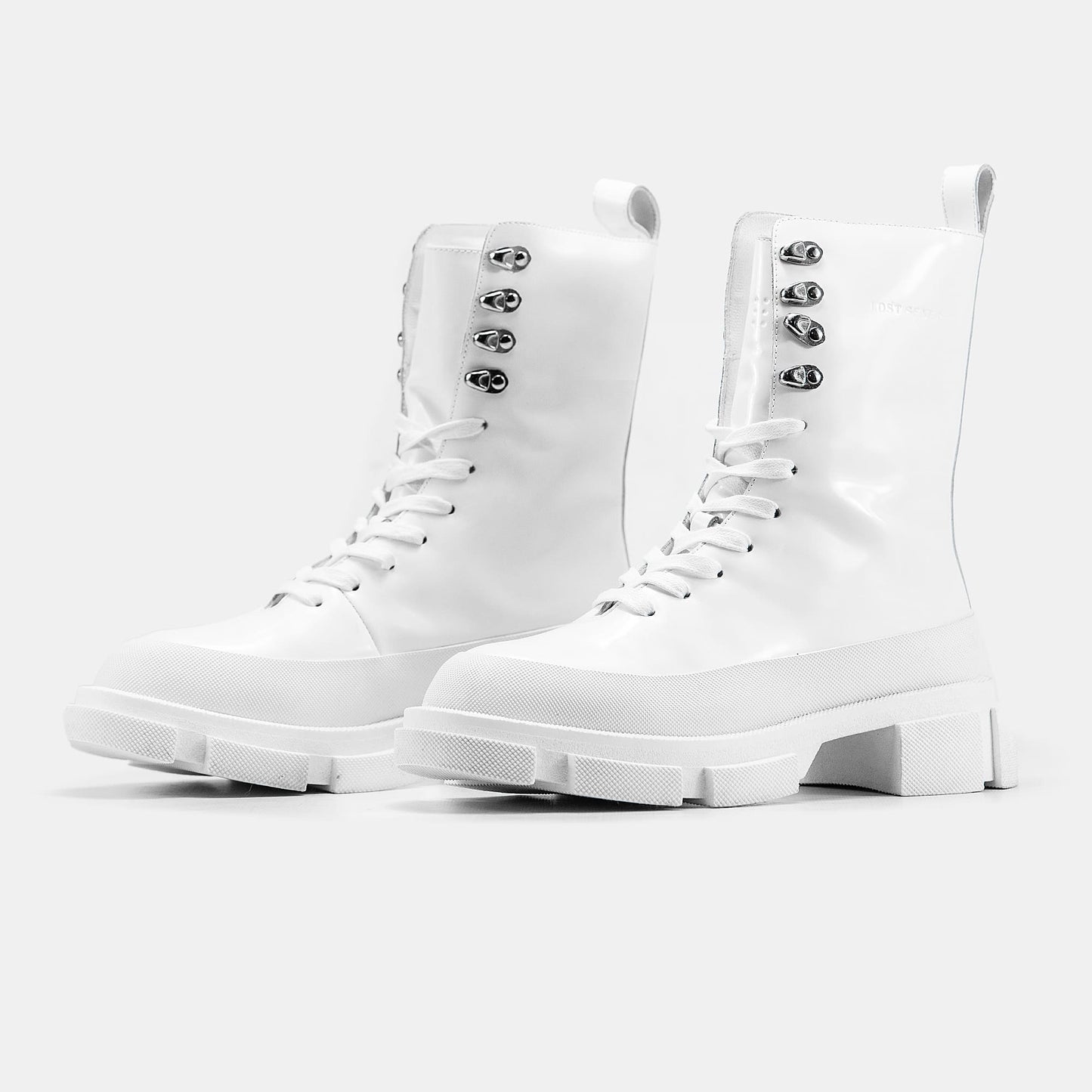 Both Gao High Boots White