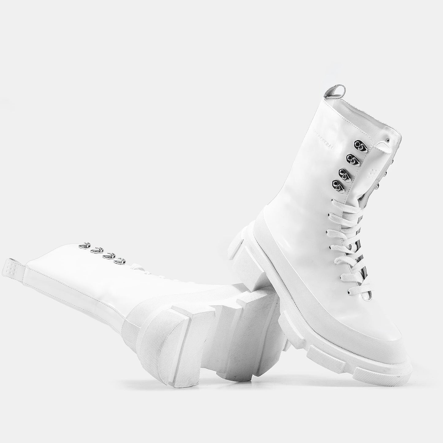 Both Gao High Boots White