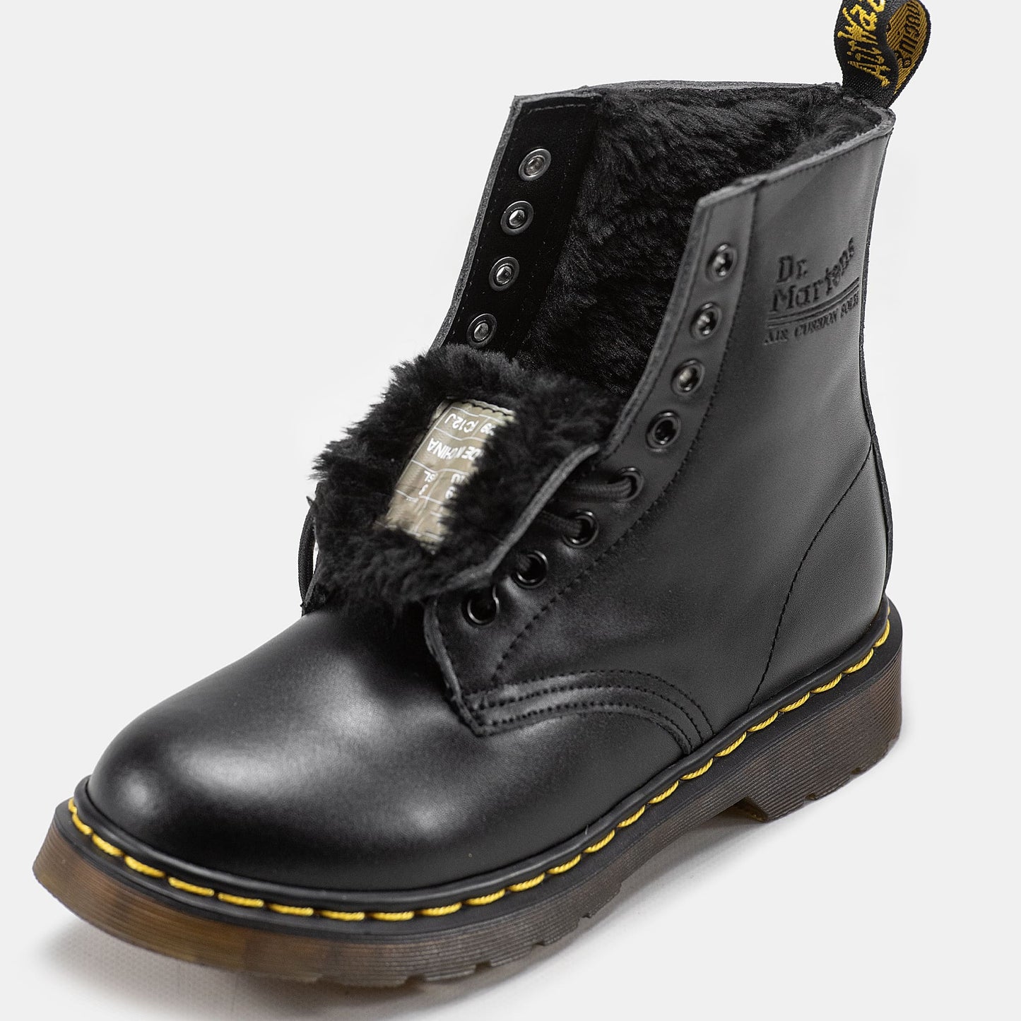 Dr. Martens Classic Black Хутро