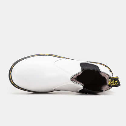 Dr. Martens Chelsea White Хутро