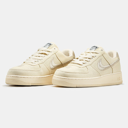 Stussy x Nike Air Force 1 Beige