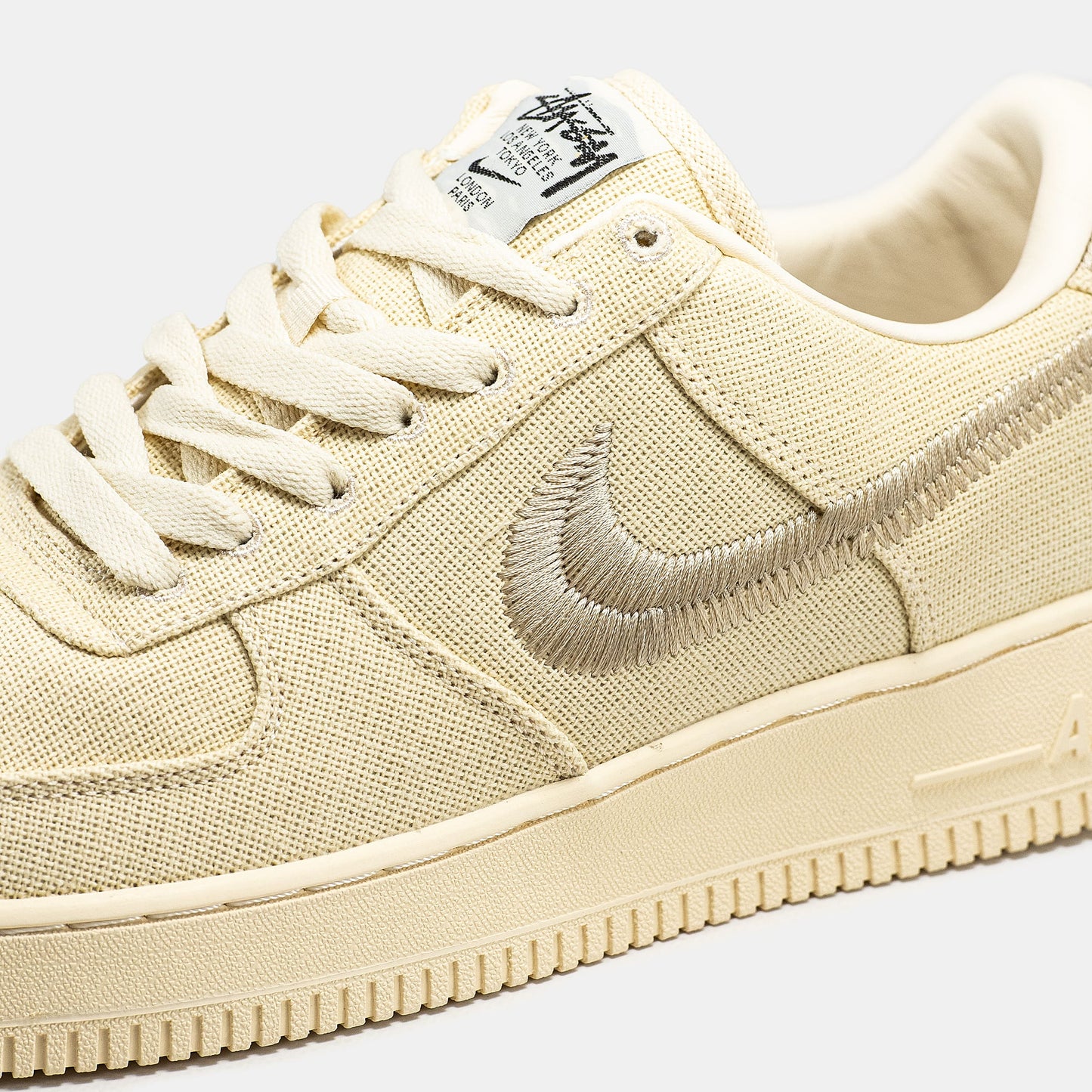 Stussy x Nike Air Force 1 Beige