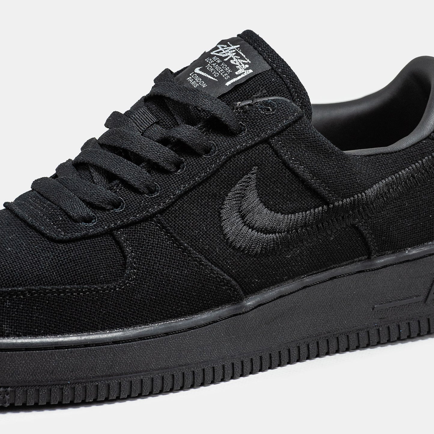 Stussy x Nike Air Force 1 Black