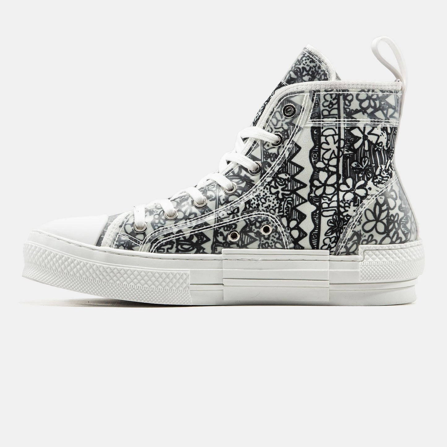 Shawn Stussy x Dior B23 Sneakers Grey White