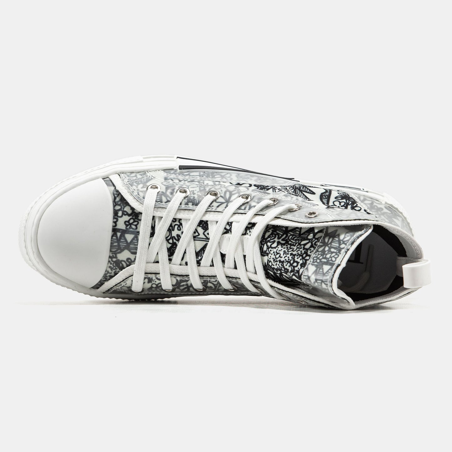 Shawn Stussy x Dior B23 Sneakers Grey White