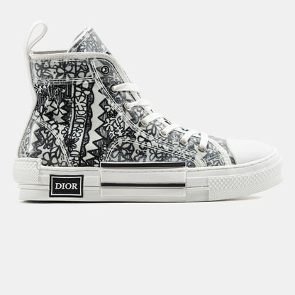 Shawn Stussy x Dior B23 Sneakers Grey White