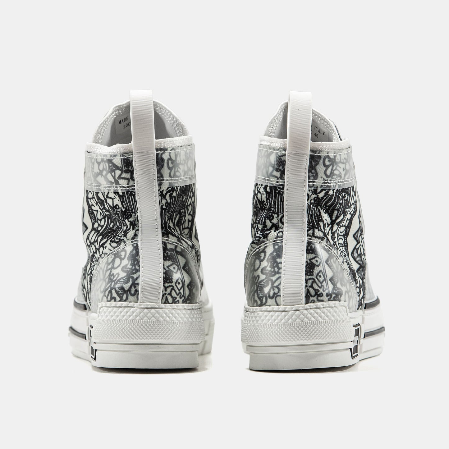 Shawn Stussy x Dior B23 Sneakers Grey White