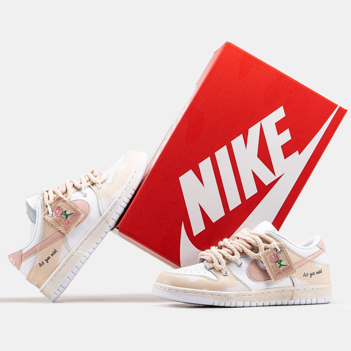 Nike SB Dunk Low White Beige