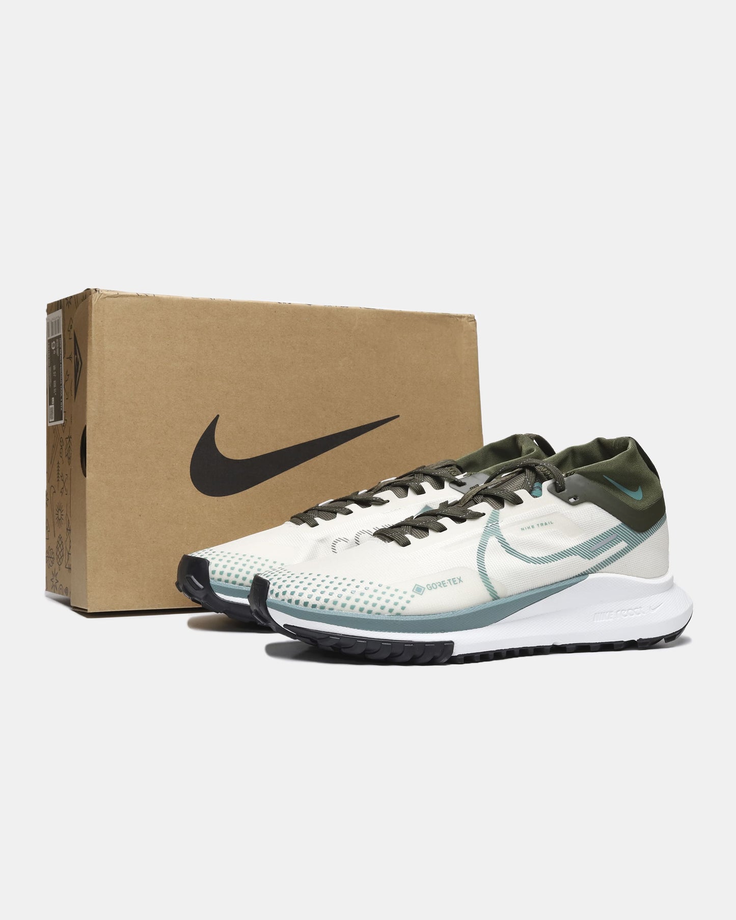 Nike React Pegasus Trail 4 GORE-TEX Light Bone Cargo Khaki