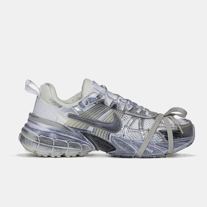 Nike Runntek V2K White Silver Custom