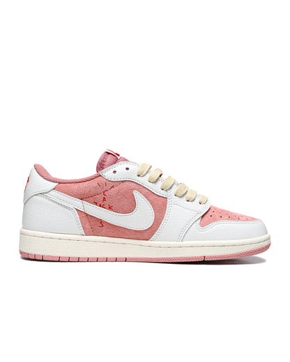 Nike Air Jordan 1 Low x Travis Scott Pink White Beige