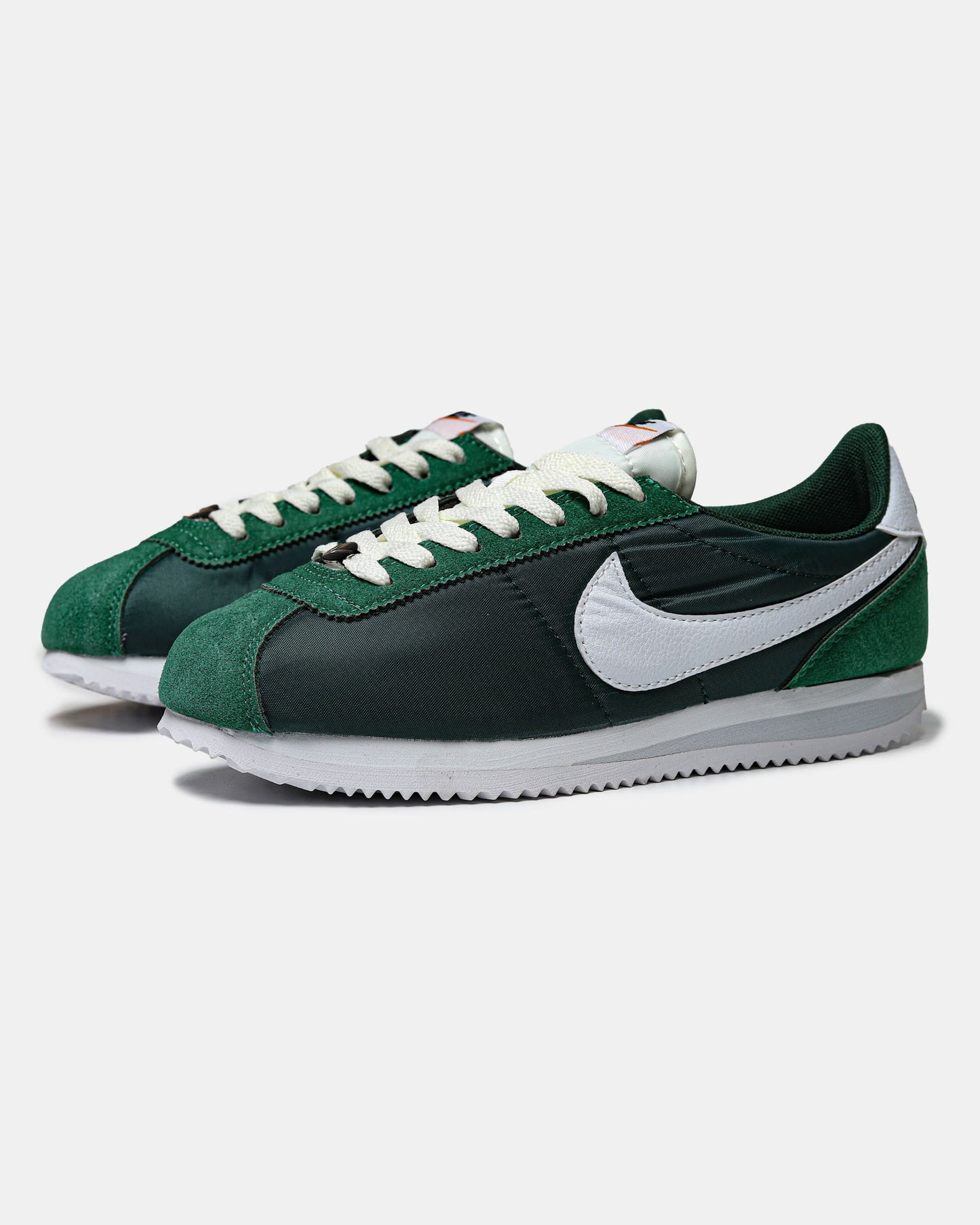 Nike Cortez Fir / Green White