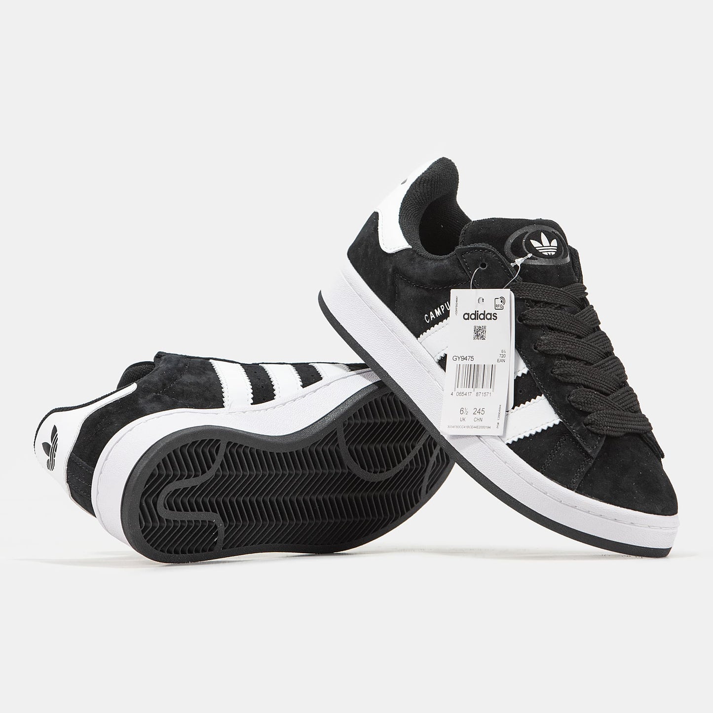 Adidas Campus Black White Premium