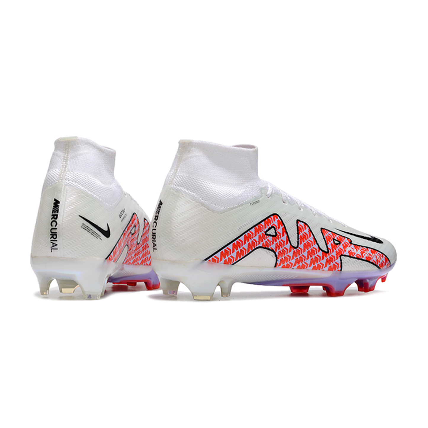 Nike Air Zoom Mercurial Superfly IX FG White Red