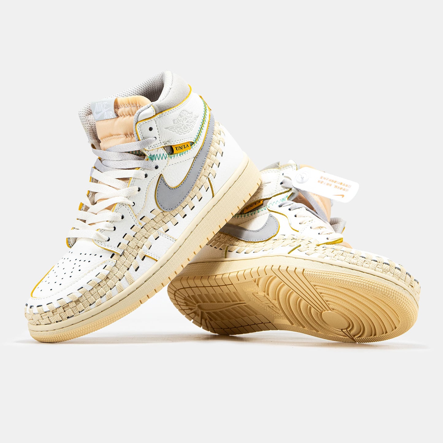 Nike Air Jordan 1 Retro x Union L.A White Beige