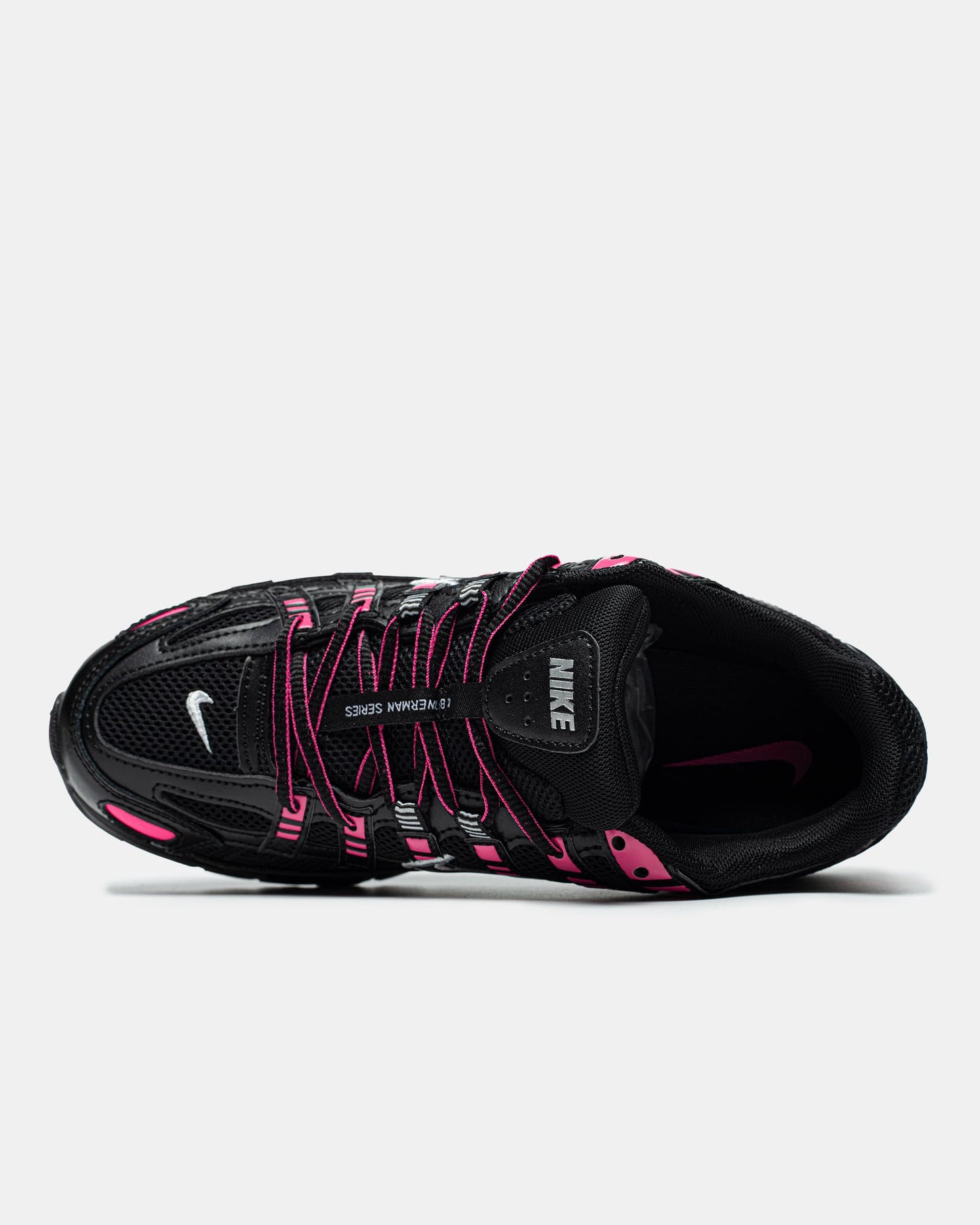 Nike P-6000 Pink Blast Metallic Silver Black