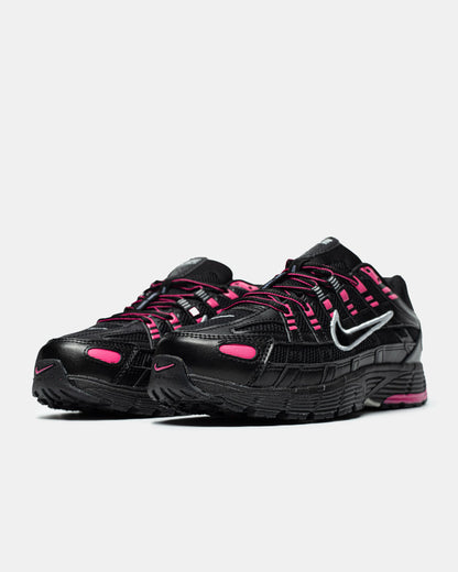 Nike P-6000 Pink Blast Metallic Silver Black