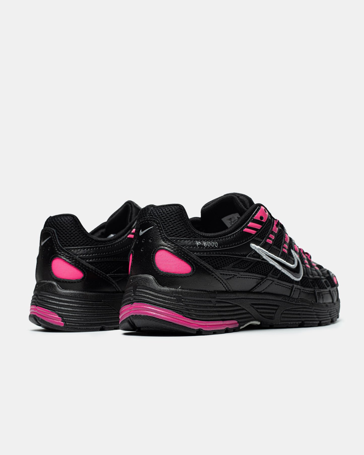 Nike P-6000 Pink Blast Metallic Silver Black