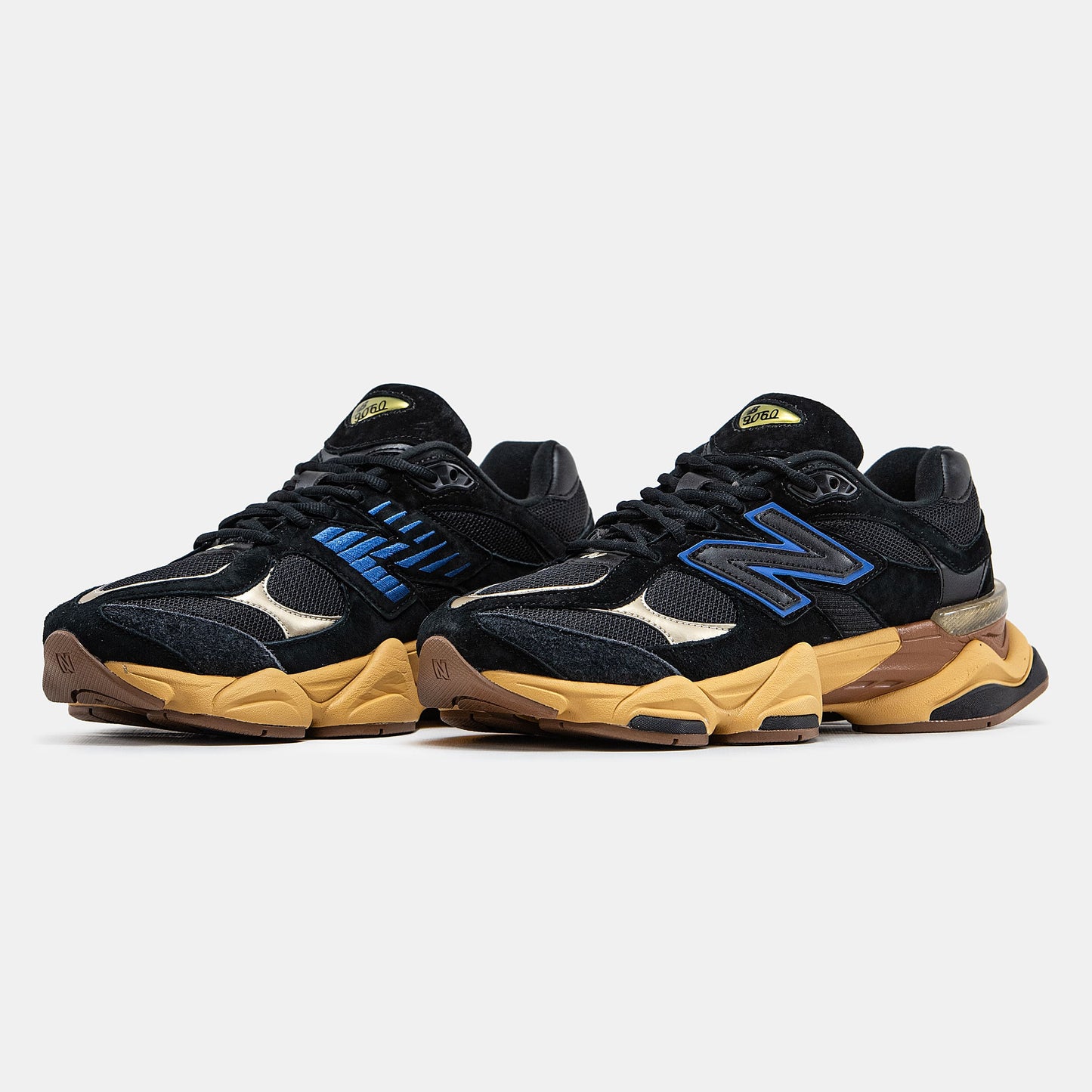 New Balance 9060 Black Beige / Black Royal Gum