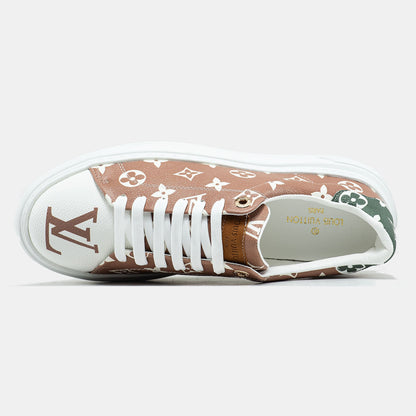 Louis Vuitton Trainer Time Out Monogram Blanc