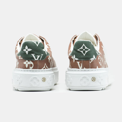 Louis Vuitton Trainer Time Out Monogram Blanc