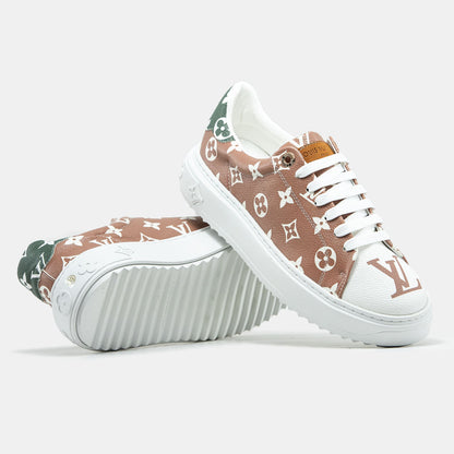 Louis Vuitton Trainer Time Out Monogram Blanc