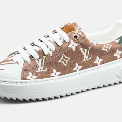 Louis Vuitton Trainer Time Out Monogram Blanc