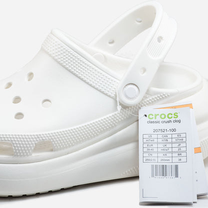 Crocs Classic Crush Clog White