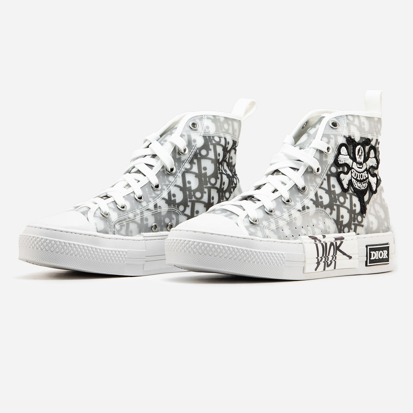 Christian Dior B23 Sneakers White Grey