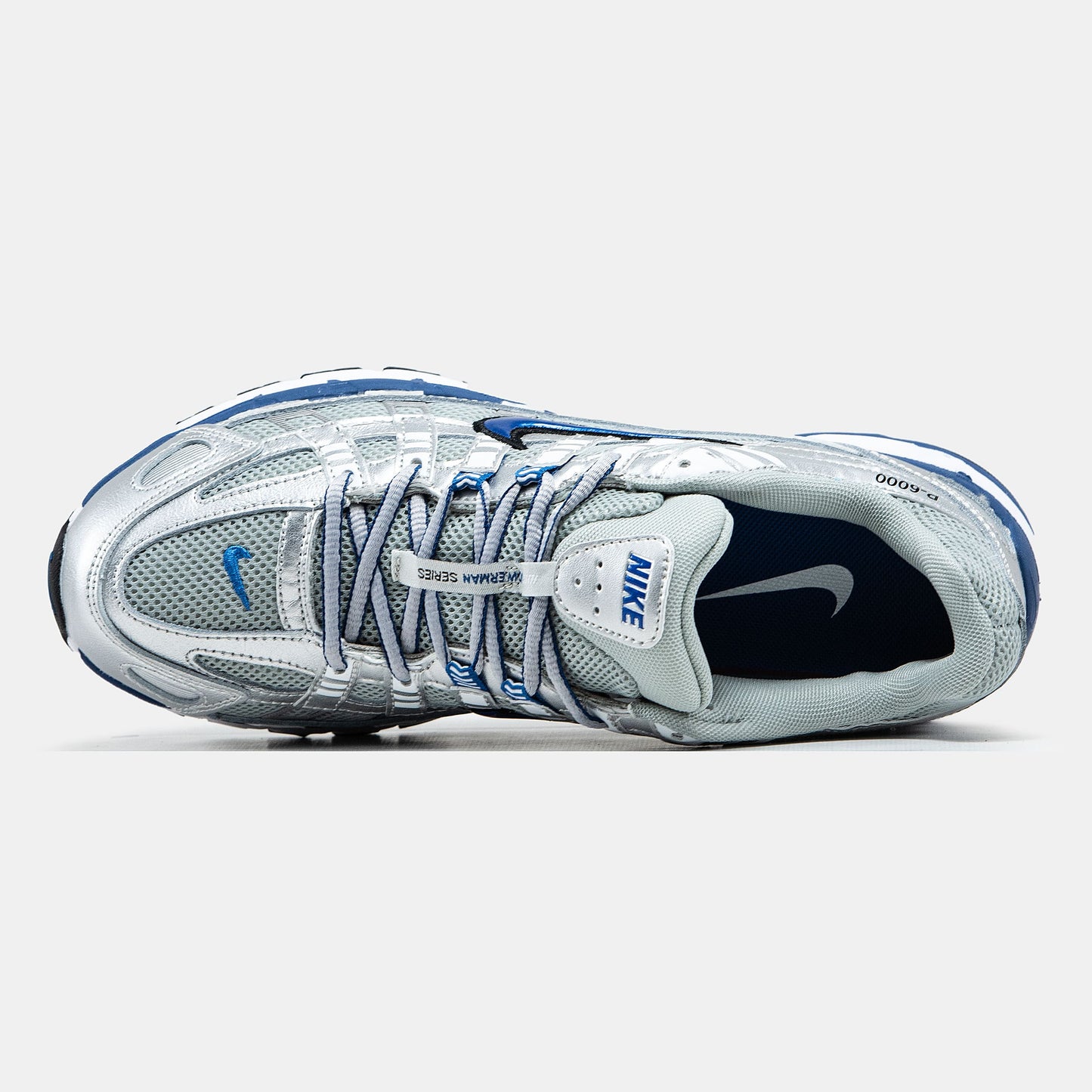 Nike P-6000 White Blue
