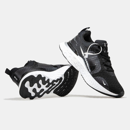 Nike React Infinity Run Black White